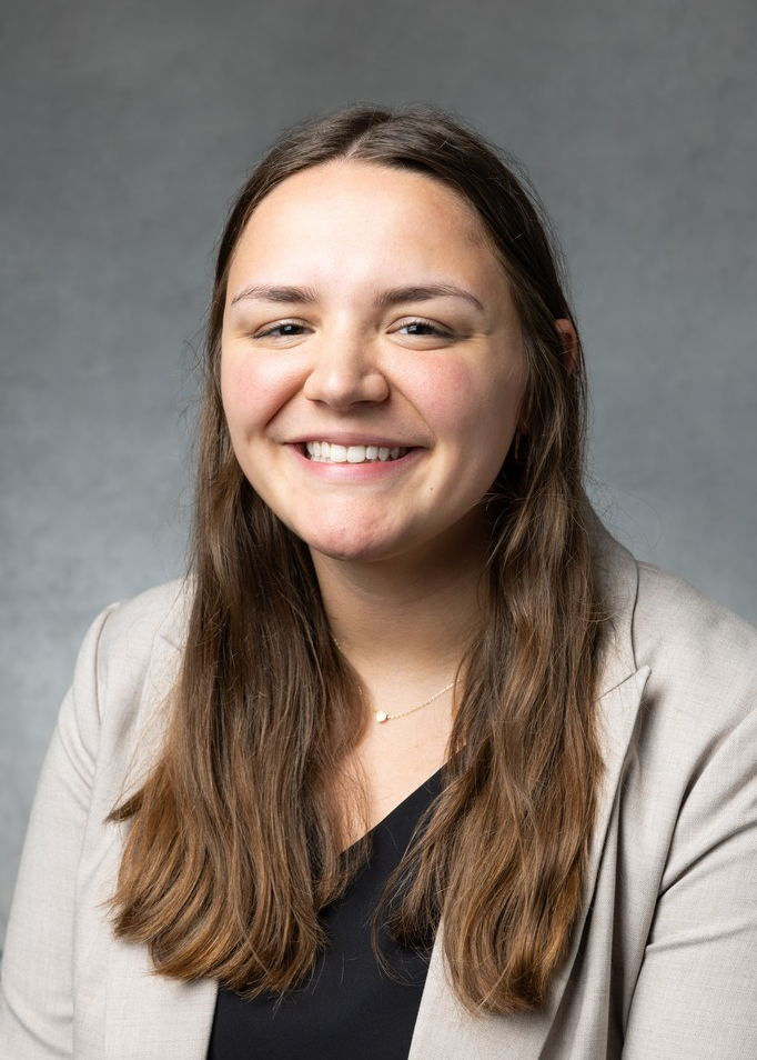 Studio portrait of Annual Giving Program Manager Lindsey Donovan