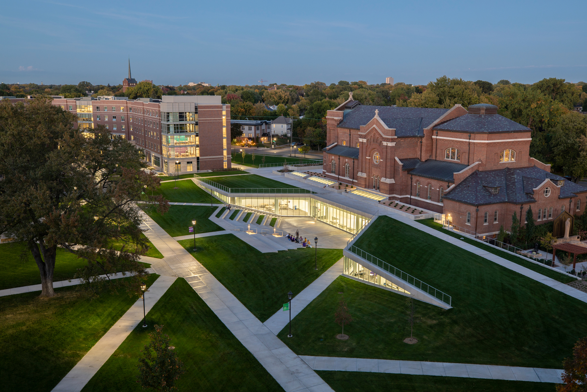 The Iversen Center for Faith invites the campus into the spiritual heart of campus