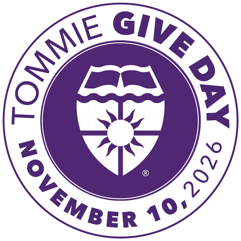 Tommie Give Day 2026 logo with date of Nov. 10