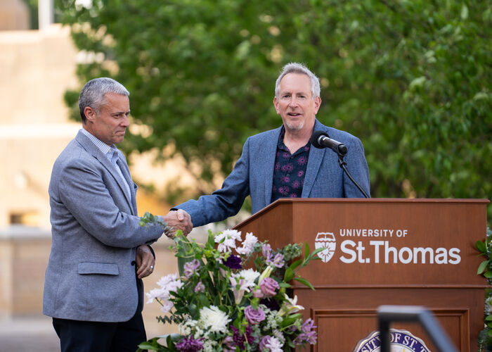 St. Thomas Celebrates $25.5 Million Gift to Benefit the Liberal Arts and Athletics