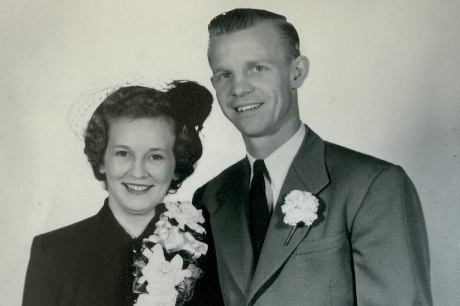 Elizabeth and Wilbur MA ’68 Winblad, parents of Ann Winblad ’75.