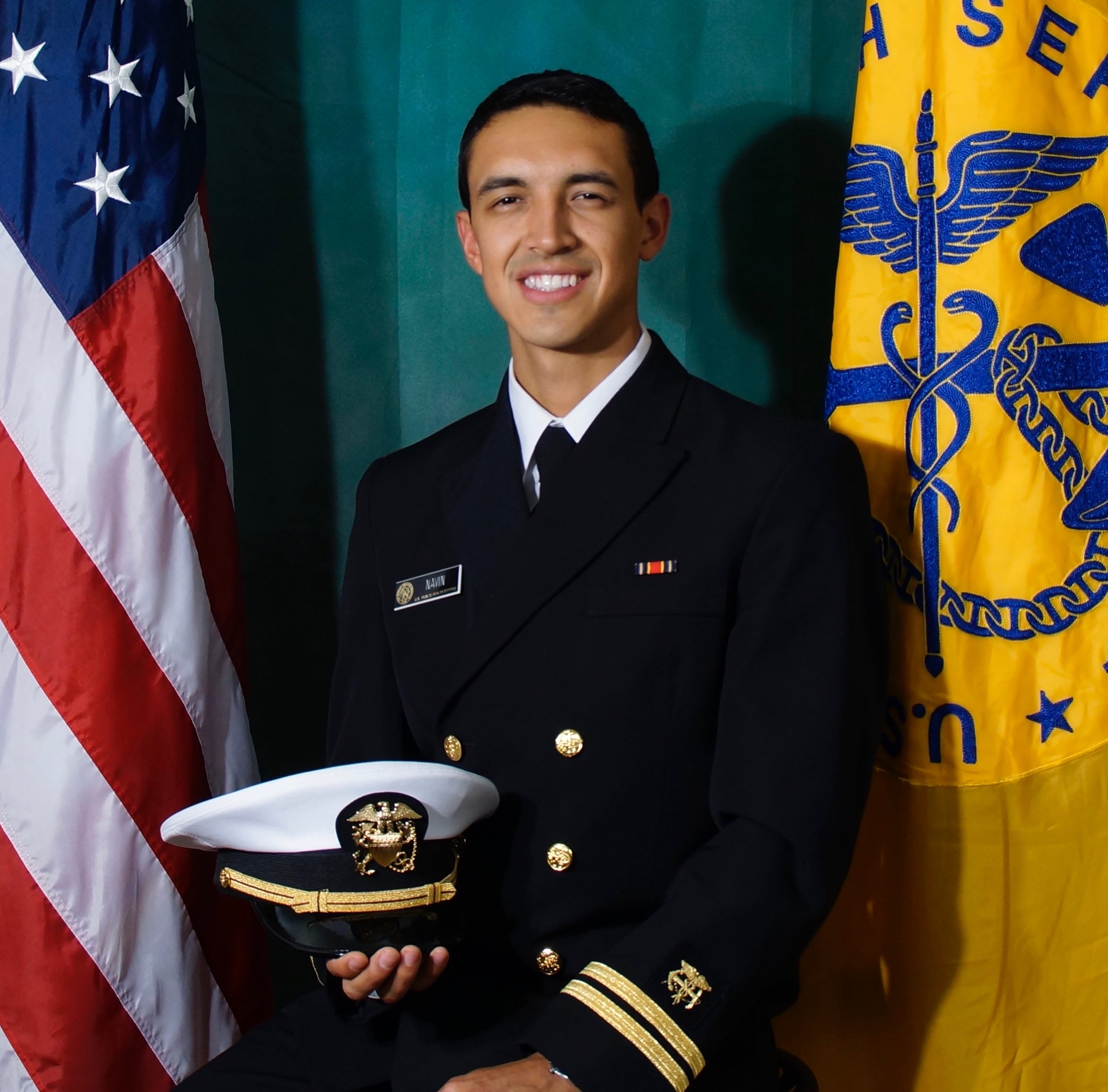Lt. Sean Navin '10 Pharm.D. is a pharmicist with the U.S. Public Health Service Commissioned Corps